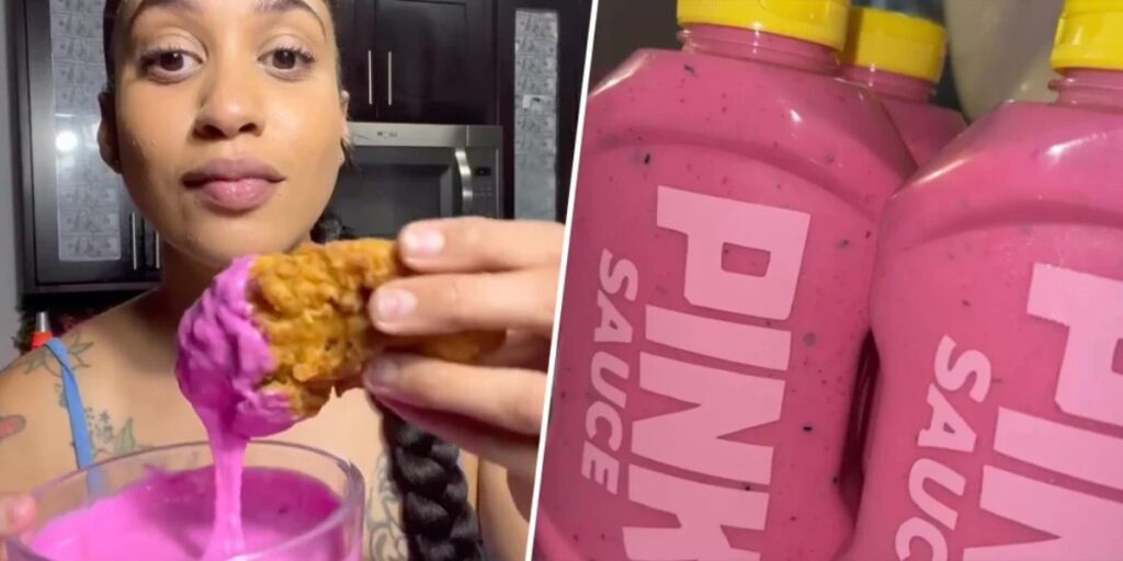 What is ‘pink sauce’? A Pepto-colored condiment is turning heads (and stomachs) on TikTok